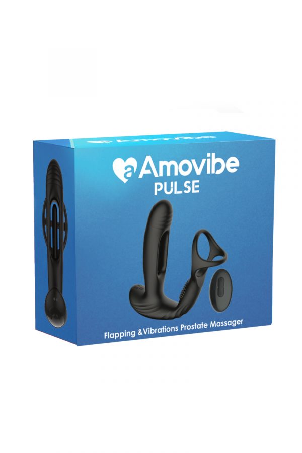 Массажер простаты Amovibe Pulse с функцией осцилляции