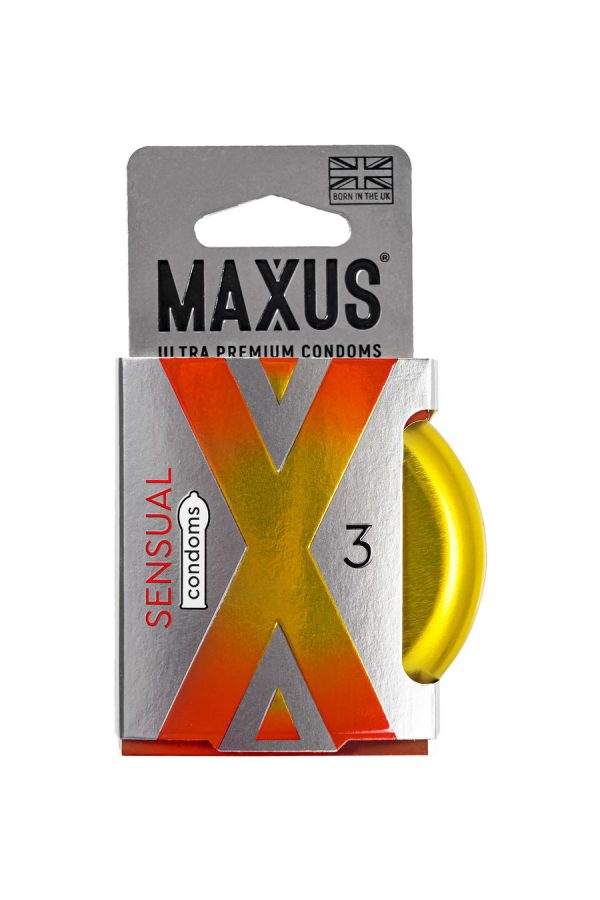 Презервативы Maxus Sensual чувствительные 5,6см 3шт.