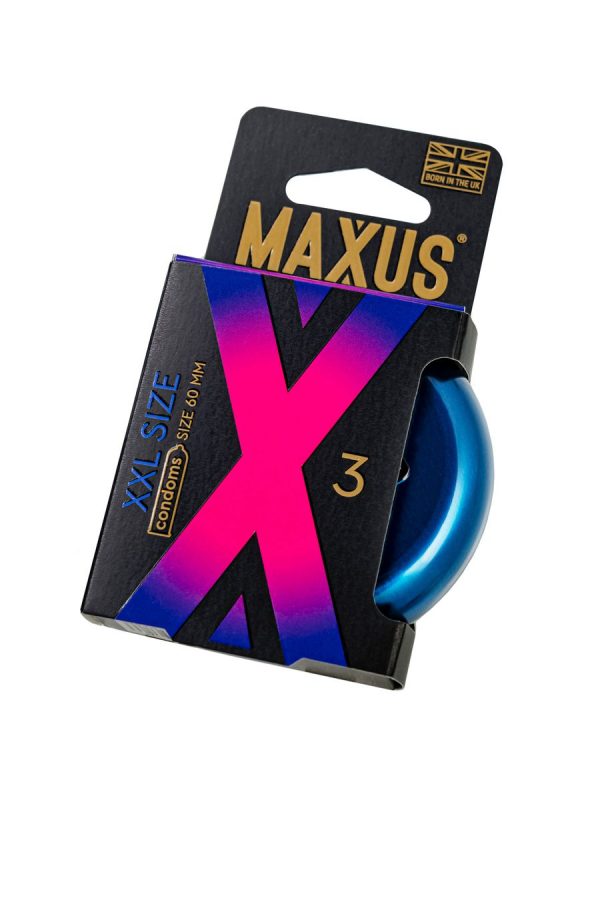 Презервативы Maxus XXL увеличенные  6см 3шт.